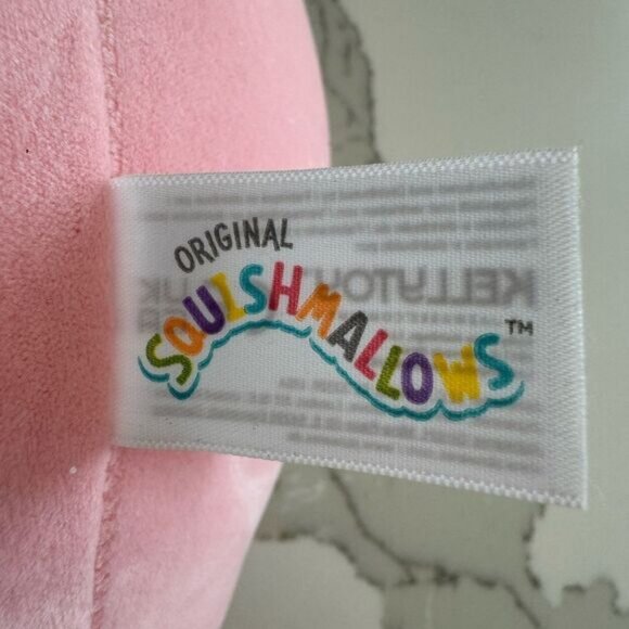 Squishmallow RIDELLE The Pink Hippo 11&quot Plush Toy NWOT - Picture 3 of 3
